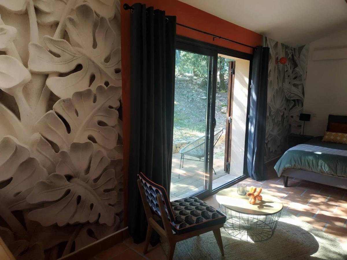 Villa Bleucassis Taradeau Bagian luar foto
