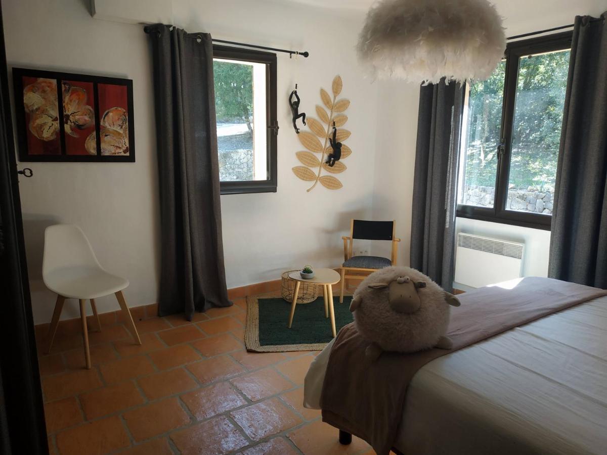 Villa Bleucassis Taradeau Bagian luar foto
