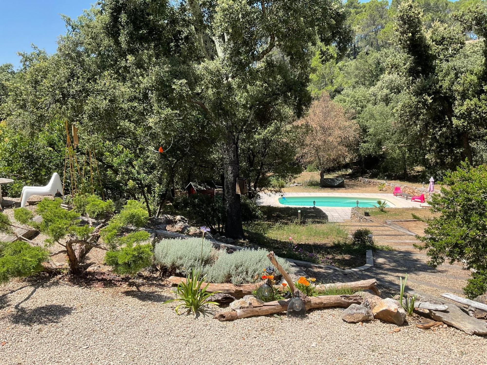 Villa Bleucassis Taradeau Bagian luar foto